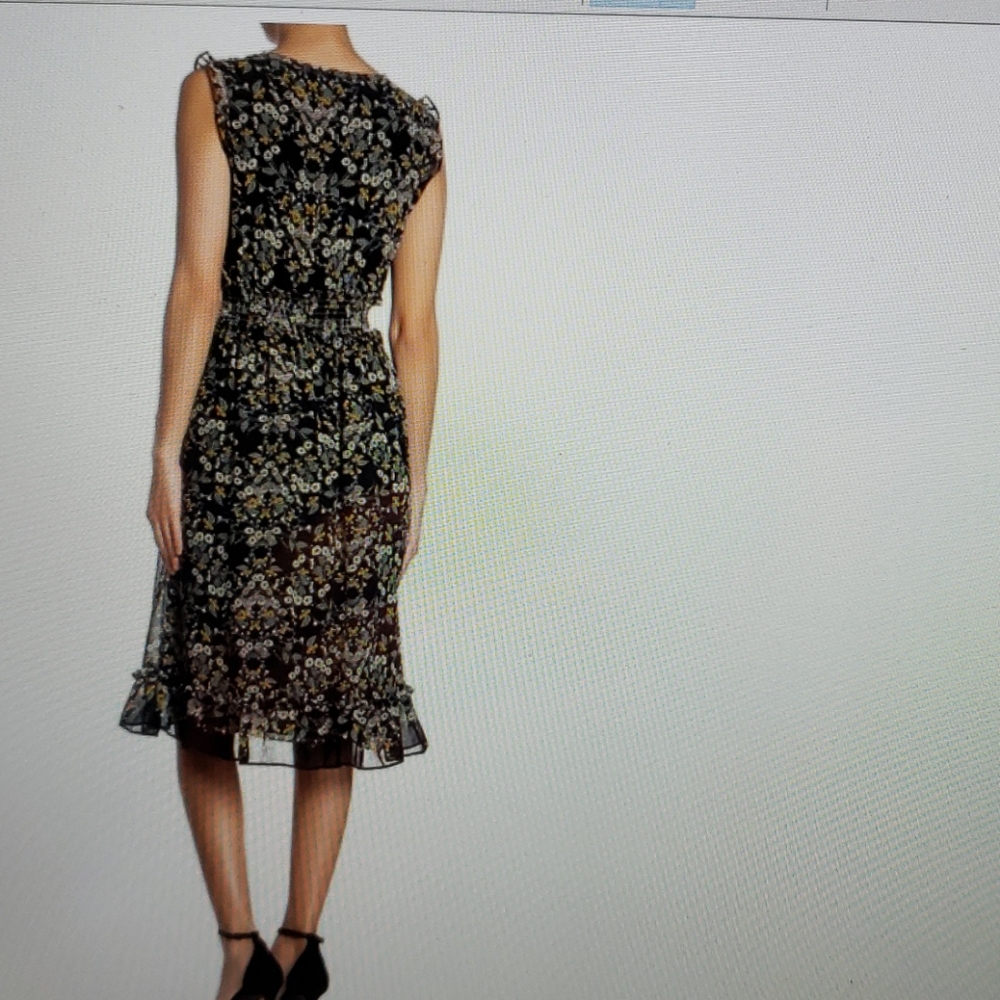 NEW Max Studio Ruffled Dress - Picture 11 of 12